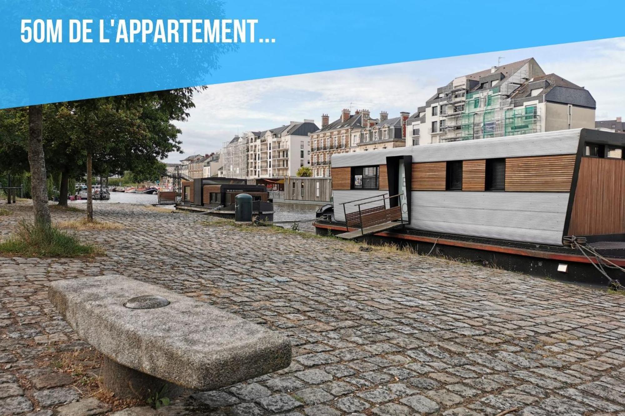 Appartistic - Appartement Des Artistes Нант Экстерьер фото